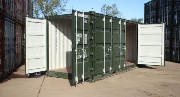 4ed859_f5a1414976b44f1080636f625a77a172mv2 20ft Double Door Shipping Container – Easy Access Storage Solution