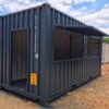 Shipping_Storage Container Modifications _ Custom Containers _ Raleigh NC 20ft / 40ft Workshop Container – Mobile & Secure Workspaces