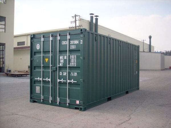 download (14) 20ft Double Door Shipping Container – Easy Access Storage Solution