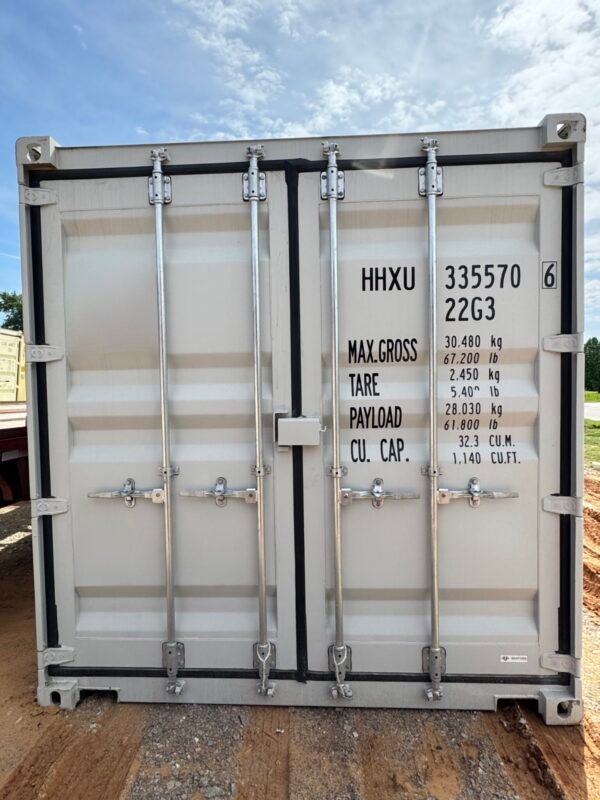 20FT Side Opening White Shipping Container – Full Side Access & Premium Finish